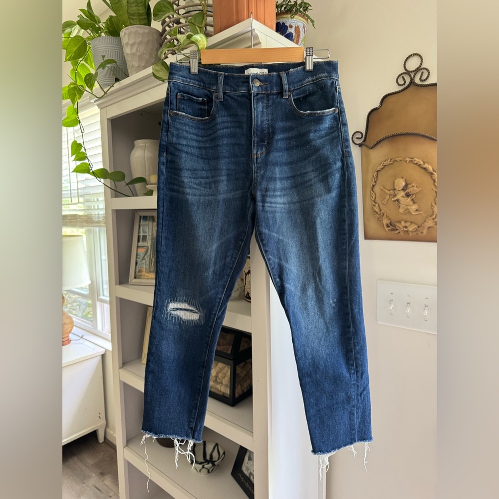 LOFT Woman’s Dark Blue Boyfreind Jeans